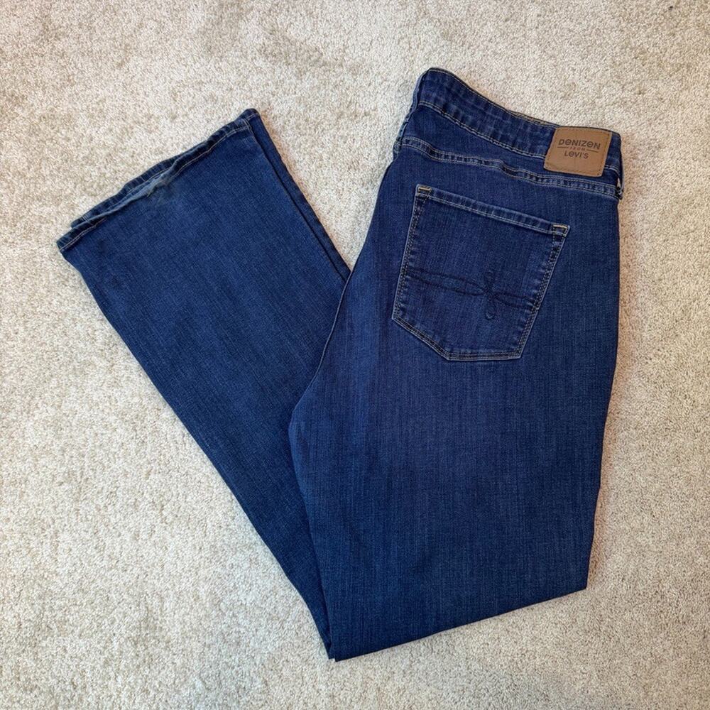 Denizen From Levi's Modern Bootcut Jeans Womens Stretch Denim Blue 14/16